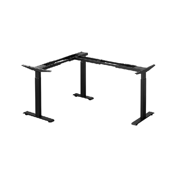 L Shape Electric Desk Frame